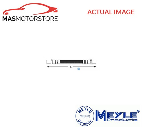 Brake hose line - pipe, rear