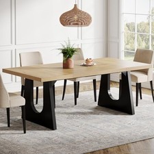  Large Dining Table for 6-8