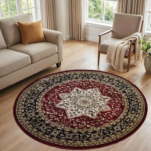 Large round circle rug - large,