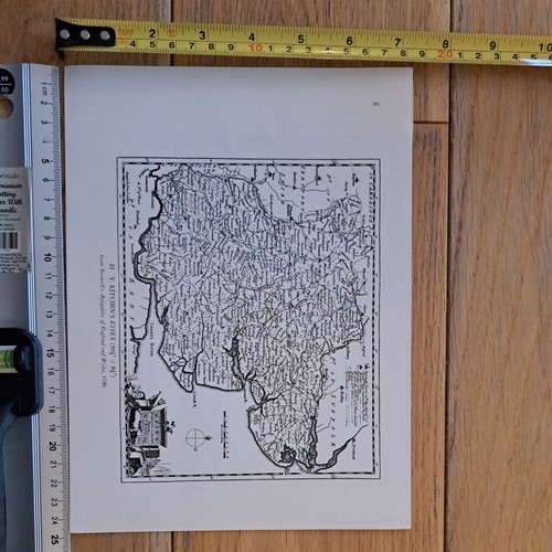 Vintage map west riding of - map,