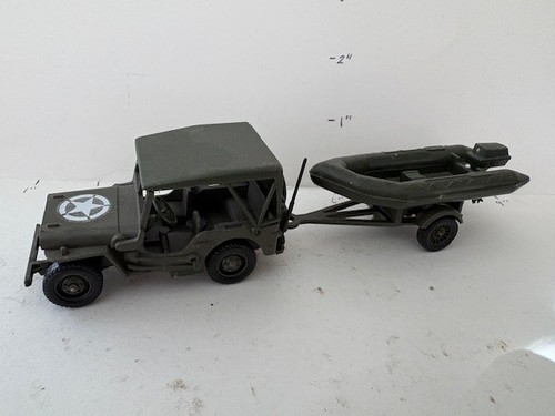 Solido willys jeep trailer - solido,, w/