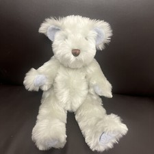 Grey Dog Soft Toy Plush