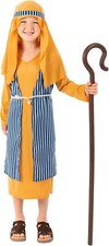 Kids Blue Shepherd Costume S -