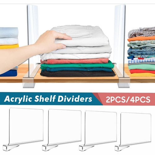 4pcs clear slip - no-slip, acrylic