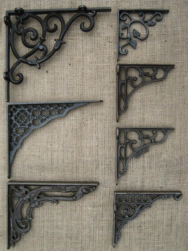 Antique cast iron wall - wall, /