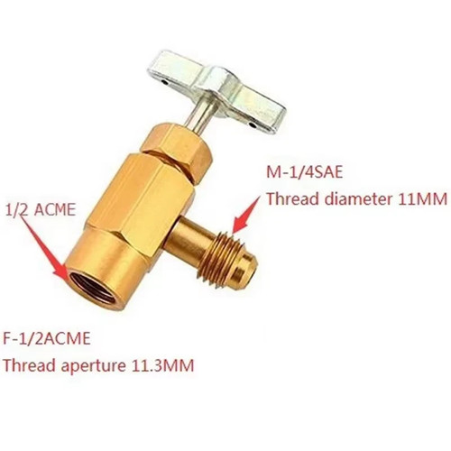 R134a bottle opener - 1/4",