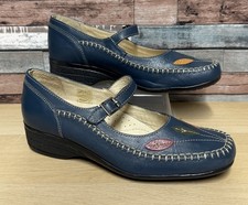 Fly Flot Blue Floral Mary Jane