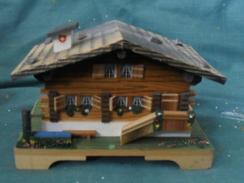 Vintage swiss chalet - vintage,
