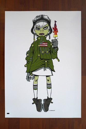 Jamie hewlett m16 assault - jamie,