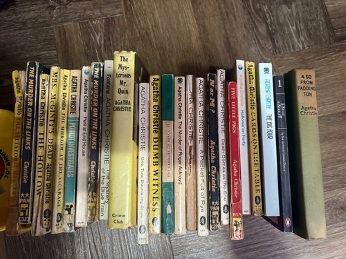 Vintage agatha christie book - vintage,