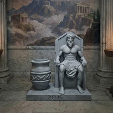 Zeus Greek God Statue –