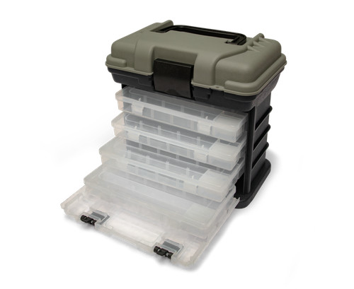 Zebco trophy tackle - tackle, box