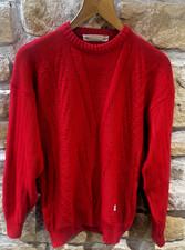 Valentino Mens Red Pullover