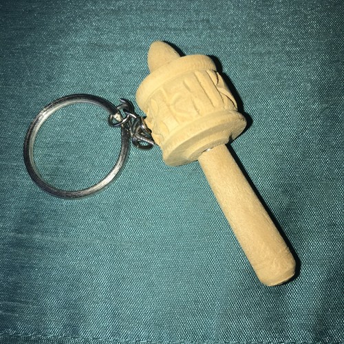 Buddhist prayer wheel key - ,