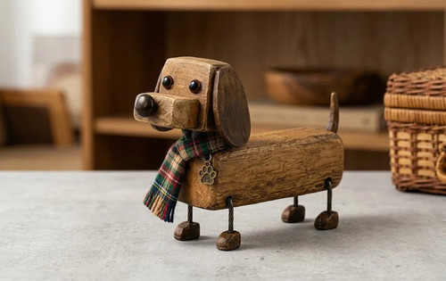 Mosbeha dachshund dog - mosbeha, figurine