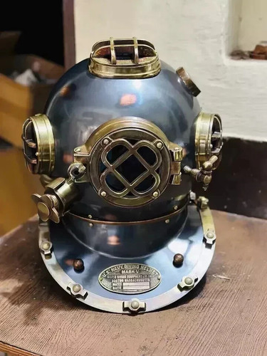 Antique diving divers helmet - antique,