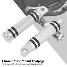 Silver Knurled Rear Male Front