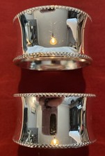 Pair Of Vintage Silver Plated