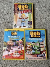 Bob the Builder DVD Bundle – Live!, Teamwork Challenge & The Great Race