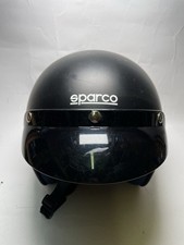 SPARCO JET CLUB J-1 ECE 03 ROAD APPROVAL HELMET - MATTE BLACK FINISH