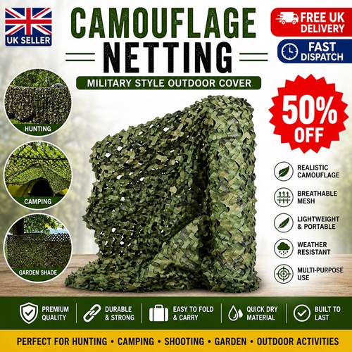 Large camouflage net - 2*3m/4*6m,