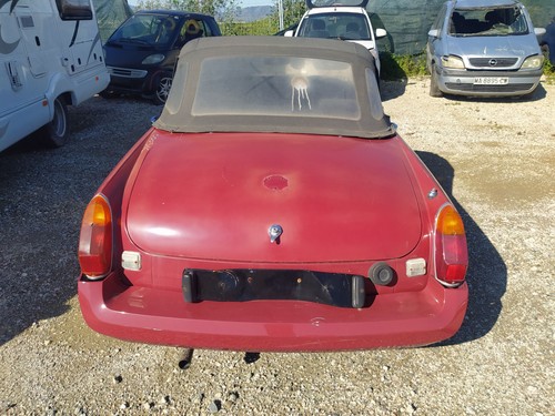 Rear bumper rover mgf - rear, mg