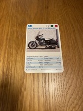Waddingtons Super Top Trumps Hot Bikes; 6B Moto Guzzi 850 T 3-California