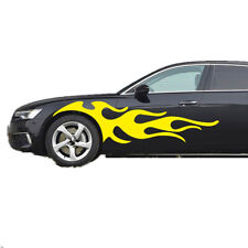 2Pcs Sticker Decal DIY Flame