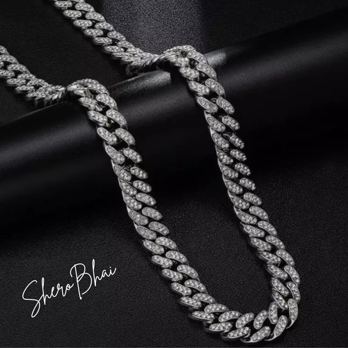 12mm iced cuban - 12mm,
