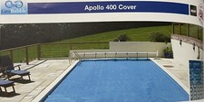 SWIMMING POOL APOLLO 400 GEOBUBBLE FLOATING SOLAR COVER 15 FEET X 14 FEET 6 INCH