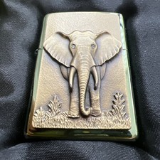 Vintage ZIPPO Golden ELEPHANT