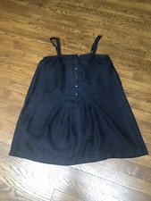 Princesse Tam Tam Black Silk Shortie Nightie XS