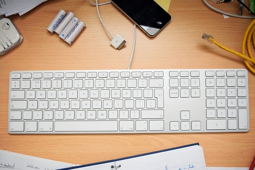 Apple keyboard and - mouse,