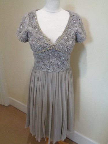 Ann louise roswald beige - louise, dress
