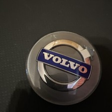 GENUINE VOLVO CENTRE CAP ALLOY WHEEL HUB CAP 30666913 30748052 Silver Grey Blue