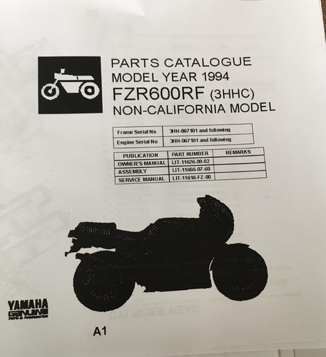 Yamaha fzr 600 3hhc - yamaha,