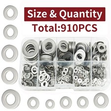 910Pcs Assorted Box of Flat