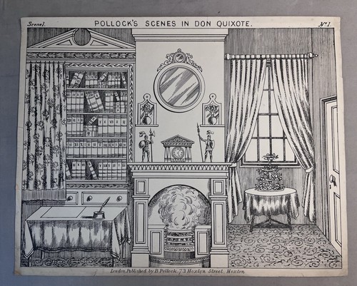 Pollock toy theatre sheet - -,
