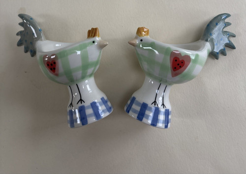 Chicken egg cups - egg, ceramic