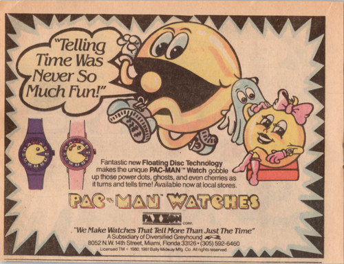 Pac man paxton - paxton, 1981