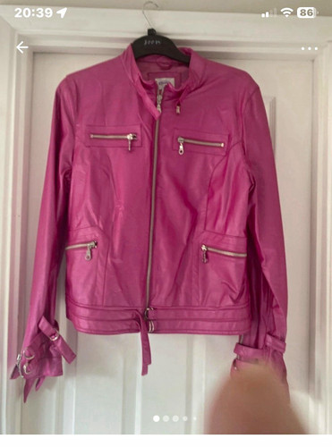 Tammy girls pink leather - pink,