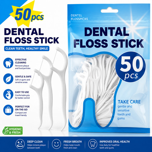 Dental floss picks sticks - dental,