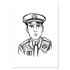 'Police Officer' Wall Posters
