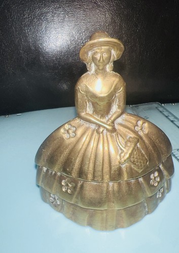 Vintage brass crinoline - brass, "crinoline
