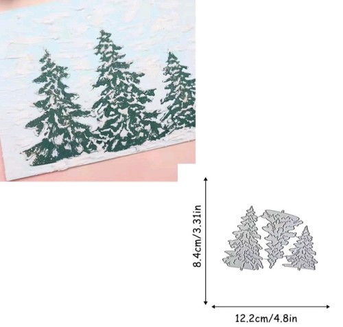 Metal cutting die christmas - die,