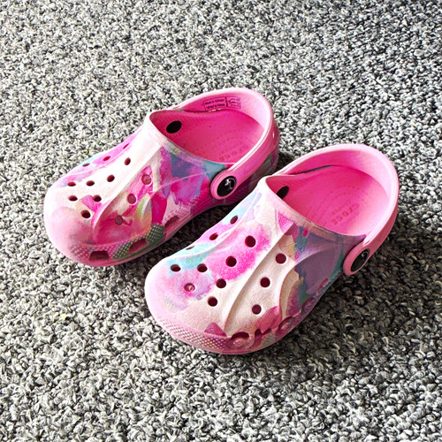 Crocs classic clog girls pink - crocs,