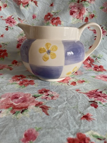 Blue white yellow - blue, jug