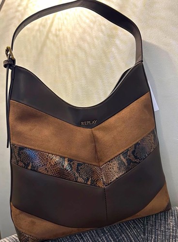 Replay womens brown - replay, black