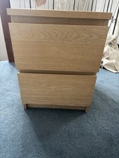 IKEA Malm 2-Drawer Bedside