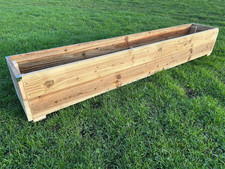 wooden garden planter 4ft Long